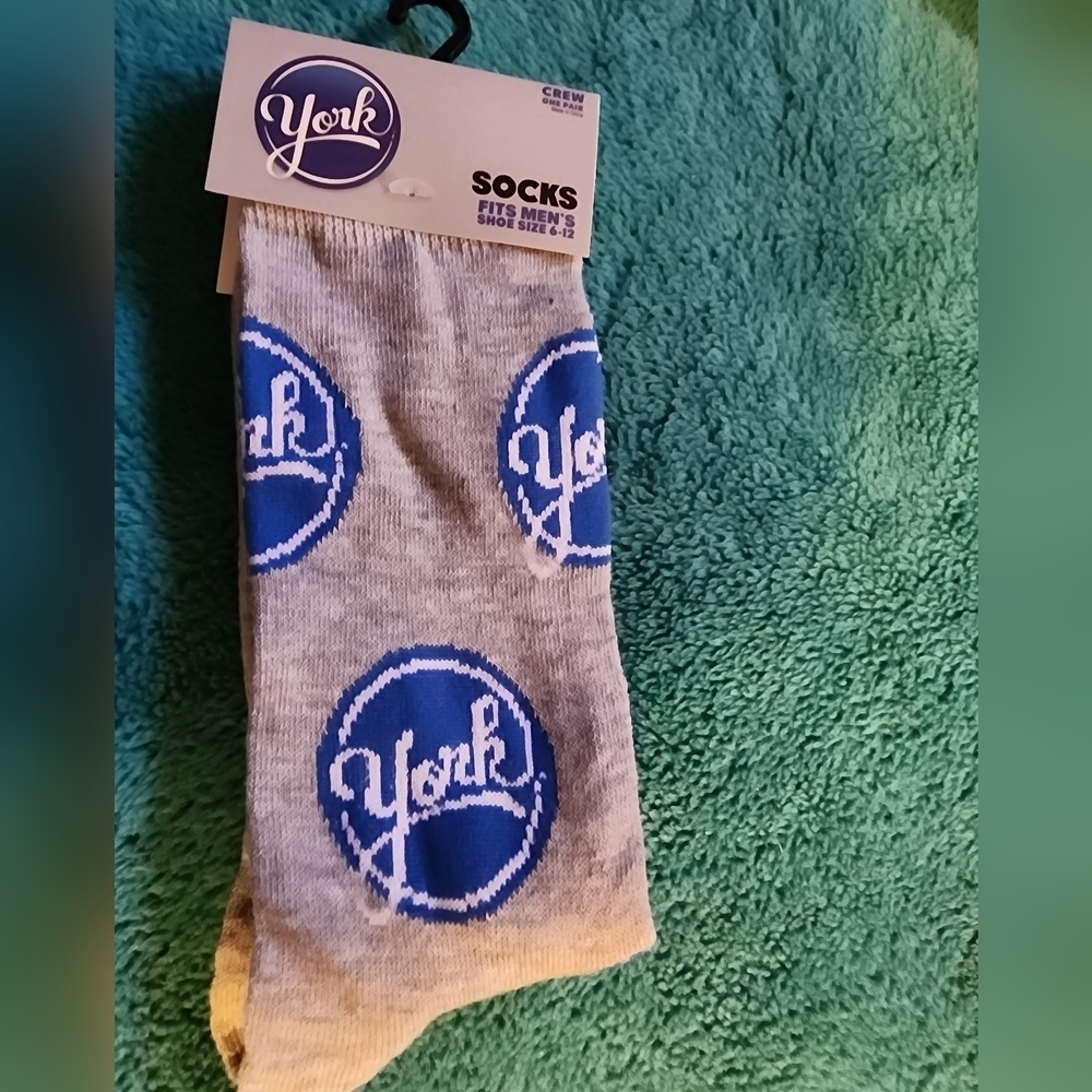 Odd Sox York Peppermint Patty Casual Party Socks Men size 6 - 12 Unisex